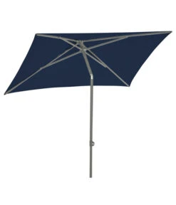 Dehner Sonnenschirm Andros, Rechteckig, Ca. B210/T150 Cm 10 Dehner Sonnenschirm Andros, Rechteckig, Ca. B210/T150 Cm -Gartenmöbelgeschäft 6703607 WE FS 004 DehnerSchirmAndrosDunkelblauNeu