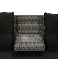 Dehner Flecht-Truhenbank Föhr, 3-Sitzer -Gartenmöbelgeschäft 6704795 WE DE 004 TruhenbankFoehrNeu