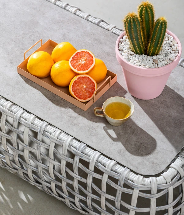 Dehner Flechtlounge Bali, 4-teilig 6 Dehner Flechtlounge Bali, 4-teilig – Bild 6