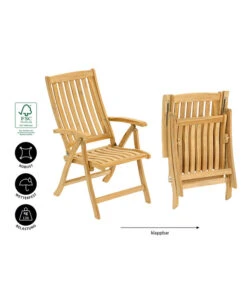 Dehner Klappsessel Havanna -Gartenmöbelgeschäft 6707863 WE IG 001 KLAPPSESSELHAVANNATEAK