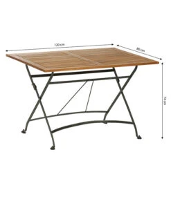 Dehner Klapptisch Tegernsee -Gartenmöbelgeschäft 6708184 WE BG 001 TischTegernsee