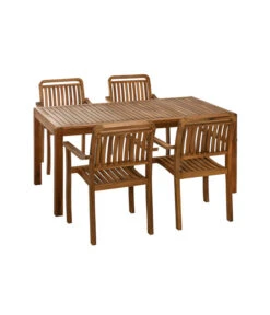 Dehner Gartentisch Lima, Ca. B160/H75/T90 Cm -Gartenmöbelgeschäft 6708713 WE FS 003 GruppeLima