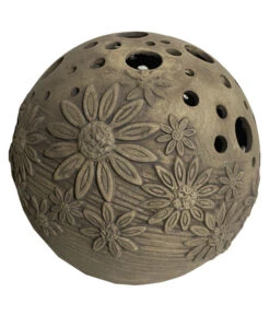 Dehner Steinkugel Blume, Ø23 Cm