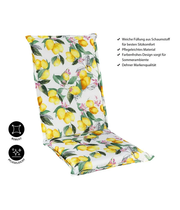 Dehner Hochlehnerpolster Menton, Ca. B50/H6/T120 Cm 2 Dehner Hochlehnerpolster Menton, Ca. B50/H6/T120 Cm – Bild 2