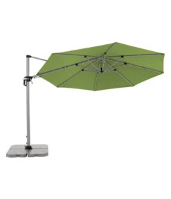 Doppler Pendelschirm Active, Rund, Ca. Ø370 Cm -Gartenmöbelgeschäft 6739064 WE FS 006 PschirmActive370gruen