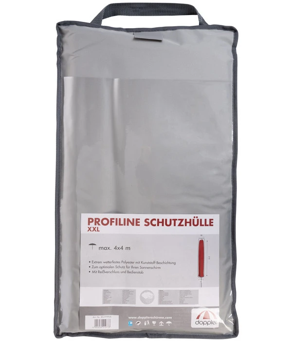 Doppler Schutzhülle Für Sonnenschirm, Bis 400 X 400 Cm 1 Doppler Schutzhülle Für Sonnenschirm, Bis 400 X 400 Cm