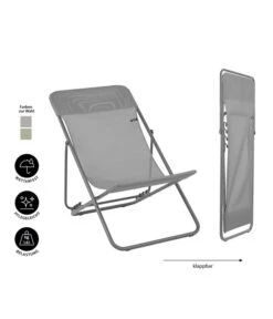 Lafuma Liegestuhl Maxi Transat, Batyline® -Gartenmöbelgeschäft 6745798 WE IG 001 MaxiTransat