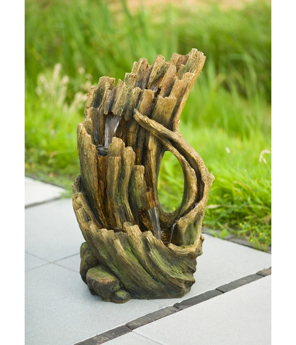 Ubbink Polyresin-Gartenbrunnen Mini-Wasserfall Alcamo, Ca. B51/H78/T36 Cm 2 Ubbink Polyresin-Gartenbrunnen Mini-Wasserfall Alcamo, Ca. B51/H78/T36 Cm – Bild 2