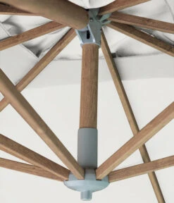 Dehner Ampelschirm Zypern, Holzoptik, Quadratisch, Ca. B300/T300 Cm -Gartenmöbelgeschäft 6865422 WE DE 006 AmpelschirmZypernHellbraun