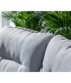 Dehner Geflechtlounge Santos, 4-teilig -Gartenmöbelgeschäft 6875074 WE DE 005 LoungeSantosNEU