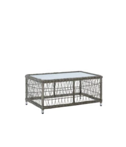 Dehner Geflechtlounge Santos, 4-teilig -Gartenmöbelgeschäft 6875074 WE FS 004 LoungeSantosNEU