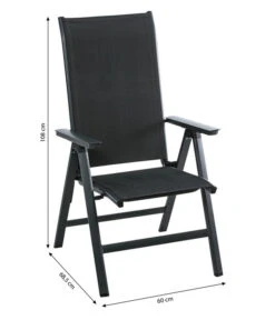 Dehner Klappsessel Cleveland, Dunkelgrau 11 Dehner Klappsessel Cleveland, Dunkelgrau -Gartenmöbelgeschäft 6894141 WE BG 001 DehnerKlappsesselClevelandNEU