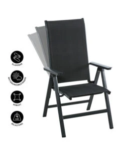 Dehner Klappsessel Cleveland, Dunkelgrau 10 Dehner Klappsessel Cleveland, Dunkelgrau -Gartenmöbelgeschäft 6894141 WE IG 001 KLAPPSESSELCLEVELANDGRA