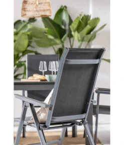 Dehner Klappsessel Cleveland, Dunkelgrau 8 Dehner Klappsessel Cleveland, Dunkelgrau -Gartenmöbelgeschäft 6894141 WE MO 001 KlappsesselClevelandGrau