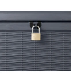 Keter Aufbewahrungsbox Borneo, 416 Liter, Ca. B130/H63/T70 Cm -Gartenmöbelgeschäft 6894935 WE DE 002 KeterMuelltonnenbox