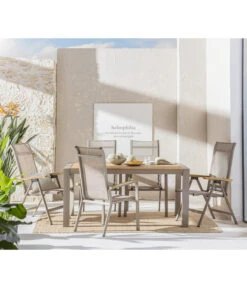 Dehner Klappsessel Cleveland, Hellbraun 9 Dehner Klappsessel Cleveland, Hellbraun -Gartenmöbelgeschäft 6895387 WE MO 001 GruppeClevelandWoodNEU