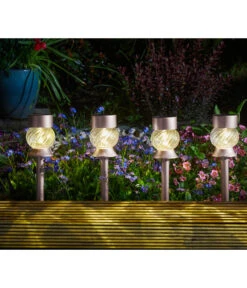 Smart Garden Solarleuchte Swirl, Ca. Ø7/H33,5 Cm 5 Smart Garden Solarleuchte Swirl, Ca. Ø7/H33,5 Cm -Gartenmöbelgeschäft 6936678 WE MO 002 SmartGardenSolarleuchteSwirlca70cm