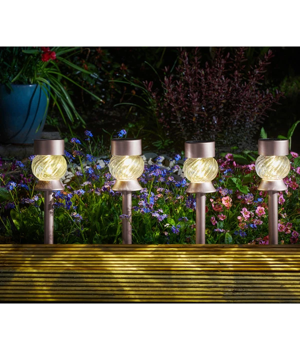 Smart Garden Solarleuchte Swirl, Ca. Ø7/H33,5 Cm 3 Smart Garden Solarleuchte Swirl, Ca. Ø7/H33,5 Cm – Bild 3