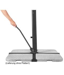 Schneider Ampelschirm Rhodos Smart, Quadratisch, Ca. B300/T300 Cm -Gartenmöbelgeschäft 6953384 WE DE 007 SchneiderAmpelschirmRhodosSmartnatur