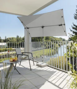 Schneider Sonnenschirm Novara, Rechteckig, Ca. B190/T140 Cm 16 Schneider Sonnenschirm Novara, Rechteckig, Ca. B190/T140 Cm -Gartenmöbelgeschäft 6953541 WE MO 001 SchneiderSonnenschirmNovarasilbergrau