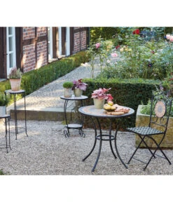 Siena Garden Blumenständer Prato, Ca. Ø40/H60,5 Cm 8 Siena Garden Blumenständer Prato, Ca. Ø40/H60,5 Cm -Gartenmöbelgeschäft 6986608 WE MO 001 AlcoBlumenstaenderPrato