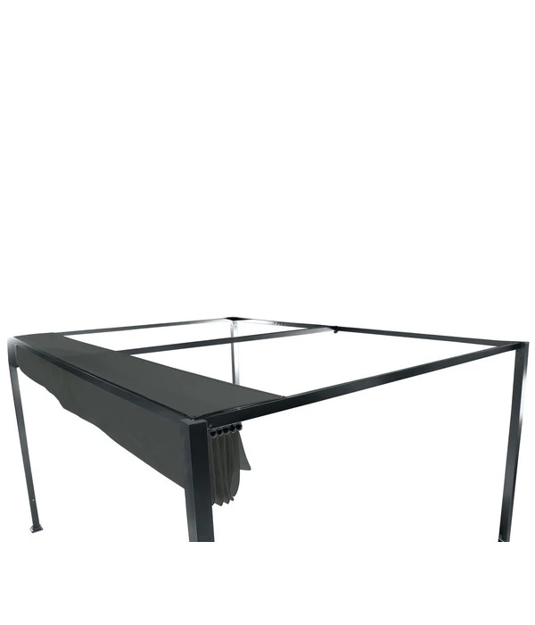 Siena Garden Sonnendach Sky, Anthrazit, Ca. B400/T300 Cm 6 Siena Garden Sonnendach Sky, Anthrazit, Ca. B400/T300 Cm – Bild 6