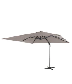 Siena Garden Ampelschirm California N+, Quadratisch, Ca. B300/300 Cm -Gartenmöbelgeschäft 6987960 WE FS 007 SienaGardenAmpelschirmCaliforniaN300x300cmTaupe