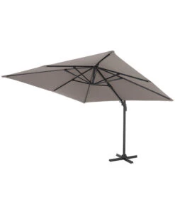 Siena Garden Ampelschirm California N+, Quadratisch, Ca. B300/300 Cm -Gartenmöbelgeschäft 6987960 WE FS 008 SienaGardenAmpelschirmCaliforniaN300x300cmTaupe