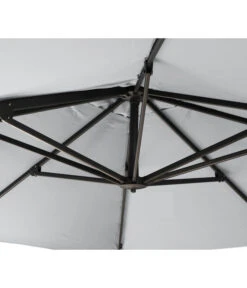 Siena Garden Ampelschirm Sunset N+, Quadratisch, Ca. B300/T300 Cm -Gartenmöbelgeschäft 6988075 WE DE 005 SienaGardenAmpelschirmSunsetN300x300cmGrau